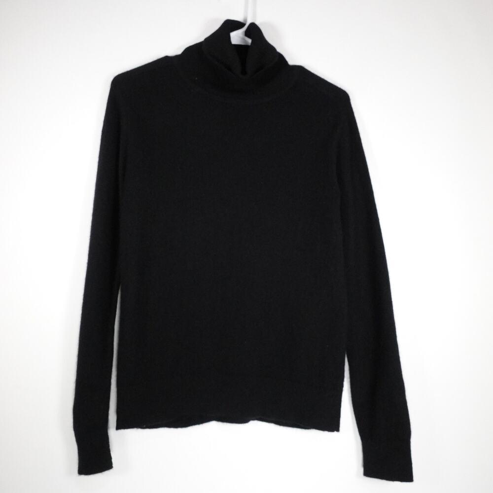 Fair Quince Women’s S Mongolian Cashmere Turtleneck Top Sweater Preppy Retro